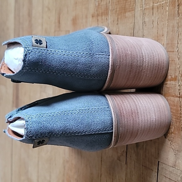 Lucky Brand, Pellyon Western Bootie, Slate Grey‎ (bluish tone), Size 8 - NWT - Picture 11 of 14